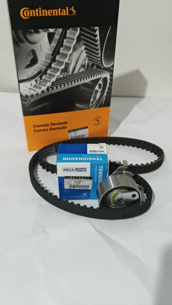 KIT CORREIA DENTADA + ESTICADOR CORREIA FIAT PALIO 1.8 04/11