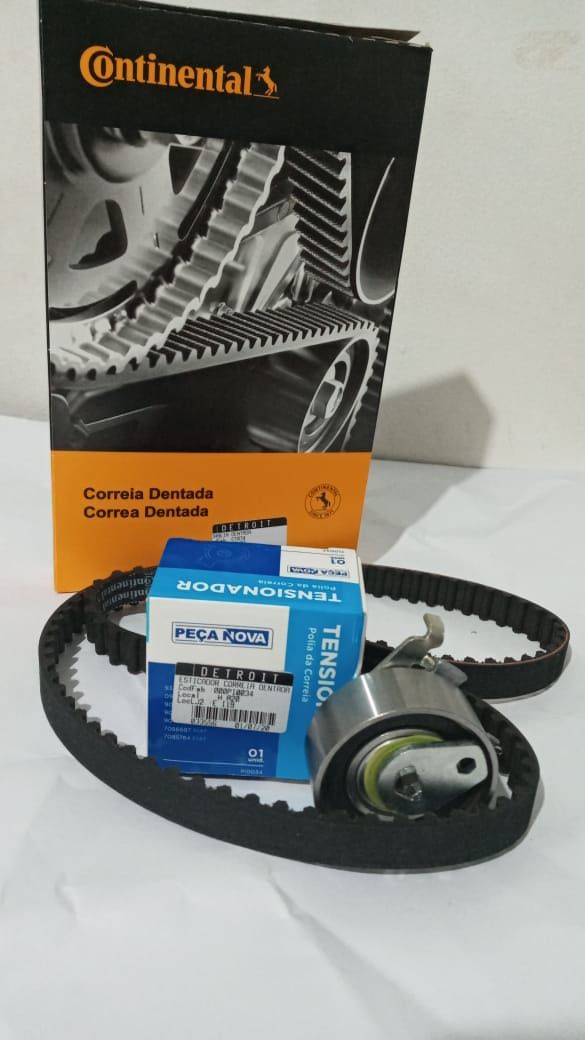 KIT CORREIA DENTADA + ESTICADOR CORREIA FIAT PALIO 1.8 04/11