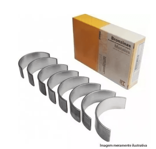 Bronzina De Biela 0,75mm Vw Gol Parati Passat Quantum 1.6 8v