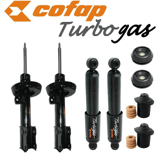 Kit 4 Amortecedor Vectra 2010 Original Cofap Batentes Axios