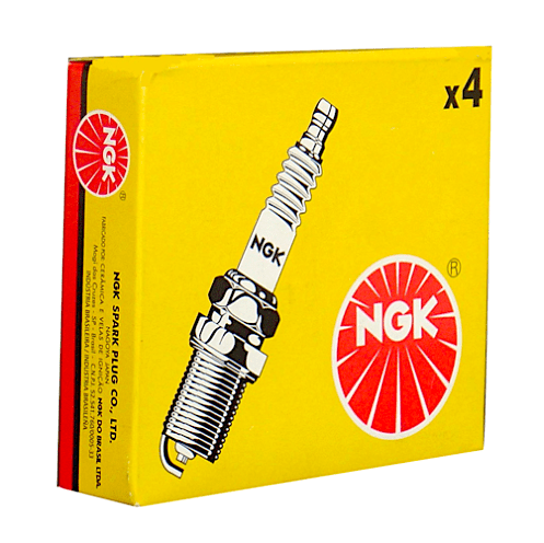 Jogo De Vela Kombi Rosca Longa Gasolina Ngk Bpr5ey