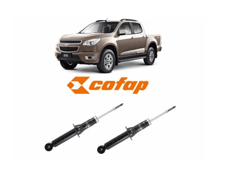 Par Amortecedor Dianteiro S10 2012 2013 2014 2015 Cofap