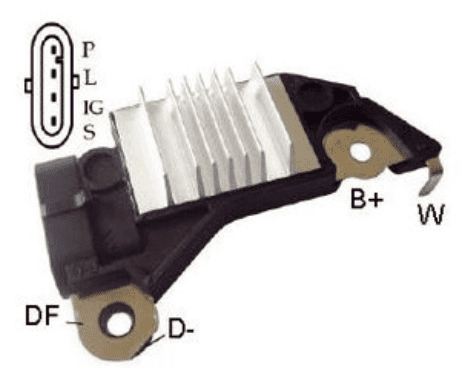Regulador de Voltagem IkroIK572 Corsa - Vectra - Omega