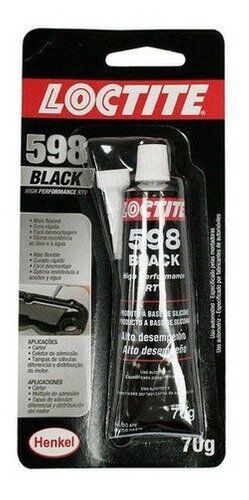 Cola Silicone Preto 70 Gr Loctite 100% Original