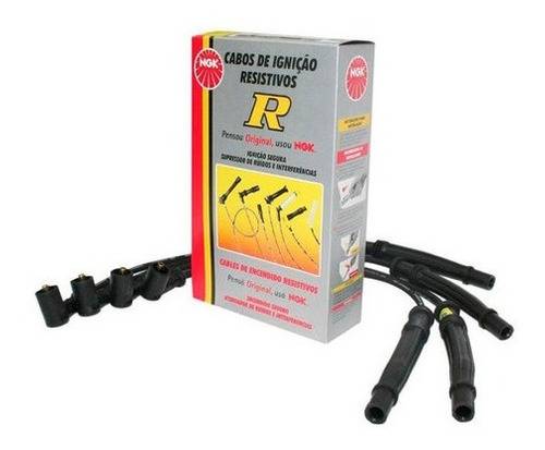 Kit Velas Ignição E Cabos Ngk Filtro Ar Clio Logan 1.0 16v