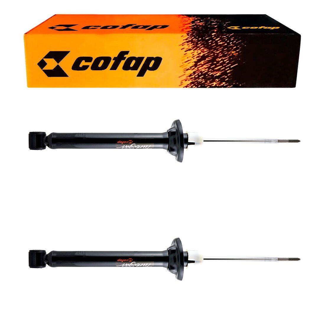 Amortecedor Traseiro Escort Zetec De 1997 A 2003 Par Cofap