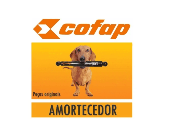 Par Amortecedor Traseiro Polo Classic 97 A 99 Original Cofap