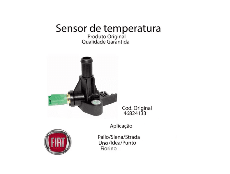 Sensor Temperatura Agua Palio Siena Uno Fire 46824133