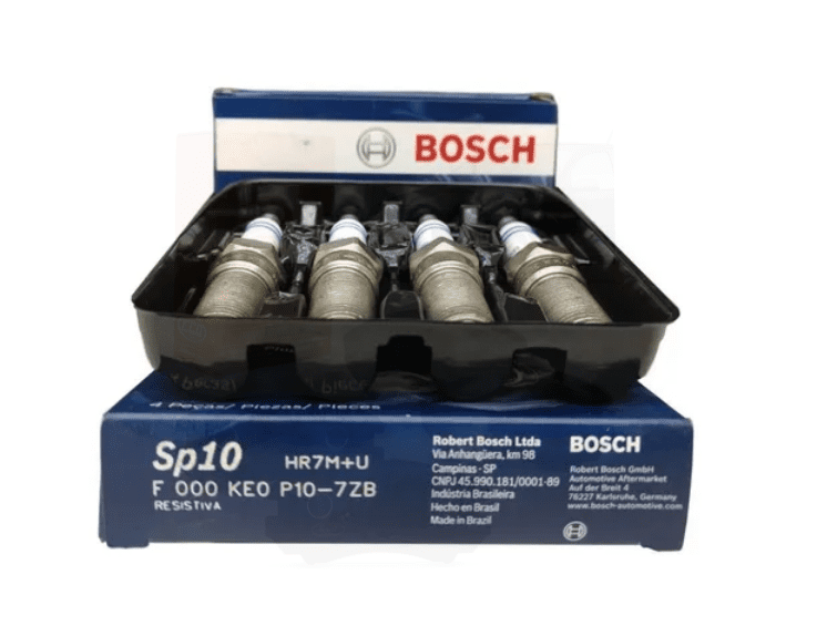 Jogo De Velas Ignição Sp10 Ford Courier 1999 Até 2013 Bosch