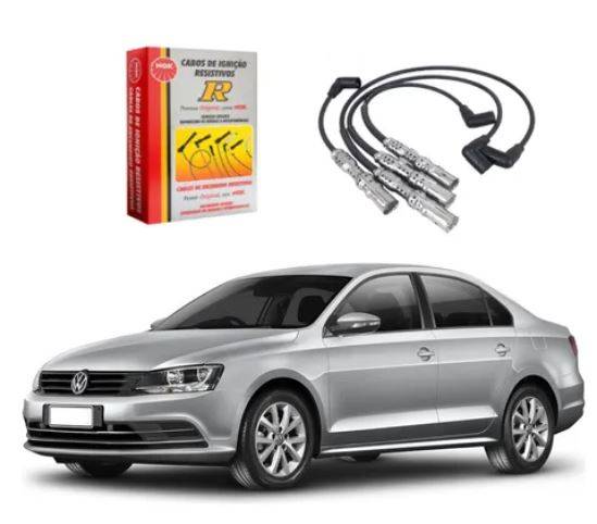 Jogo de Cabo De Vela Ngk Jetta GOLF 2.0 2012 STV43