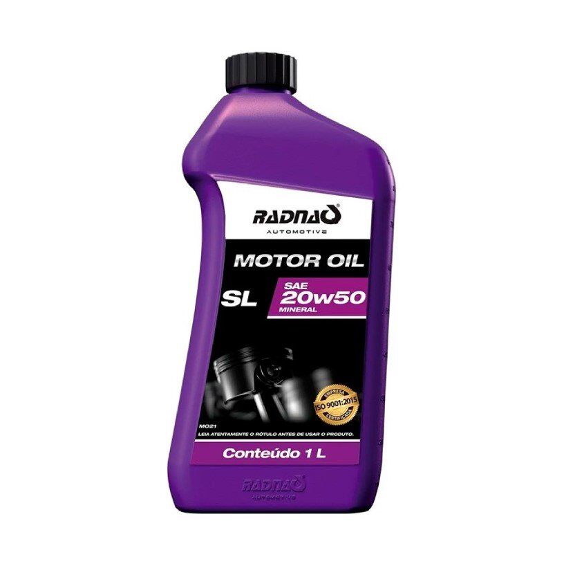 Óleo de Motor SL SAR 20w50 Mineral 1L Radnaq