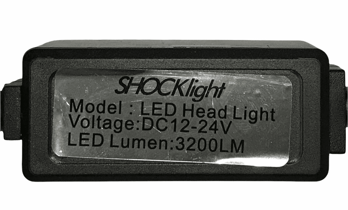 Kit Lâmpada H4 Shocklight Led Headlight 35w 3200lm 6000k